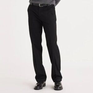 Dockers Easy Khaki Classic Fit Mens Dress Pants Black W 38 X L 30 Flat Front